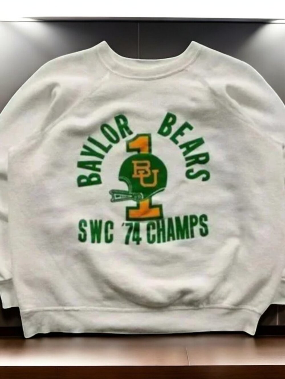 Vintage Style NCAA Baylor Bears Football Sweatshirt, Baylor Bears Shirt Reprint